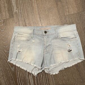 Striped Jean shorts by Flying Monkey